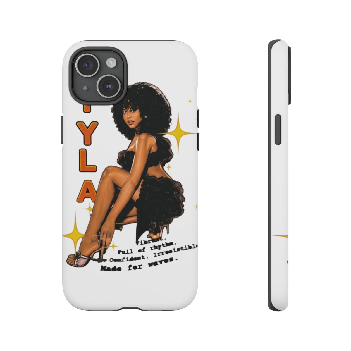Tyla Pose Phone Case - alternate angle 4, merchandise