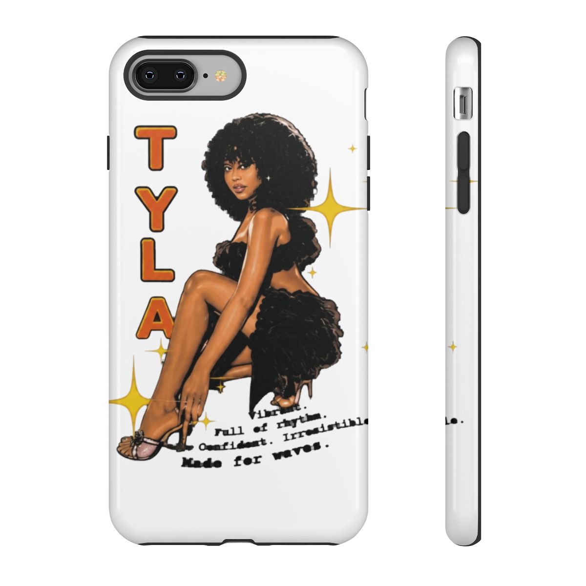 Tyla Pose Phone Case - alternate angle 2, merchandise