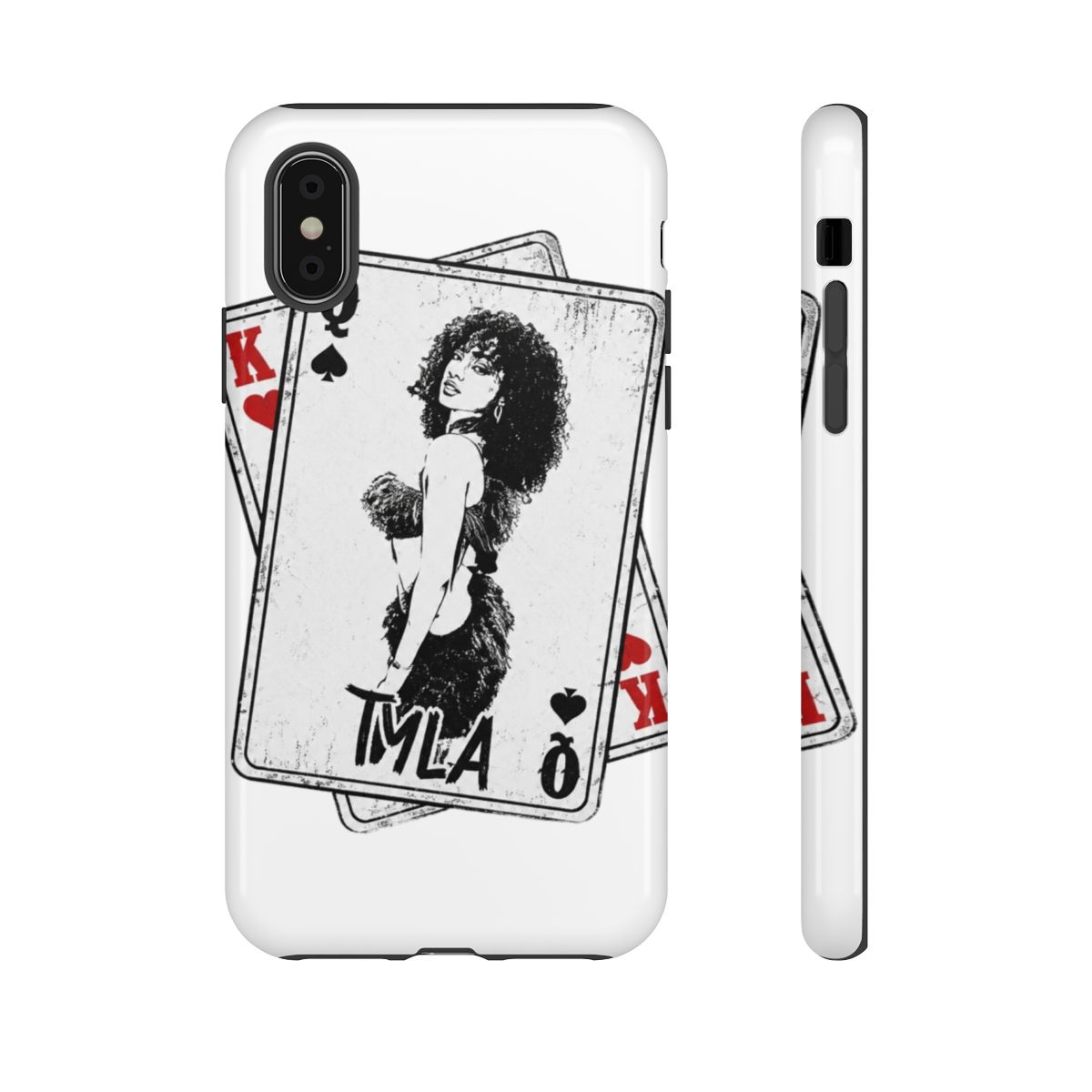 Retro Tyla Rapper Card Style Phone Case - alternate angle 5, merchandise