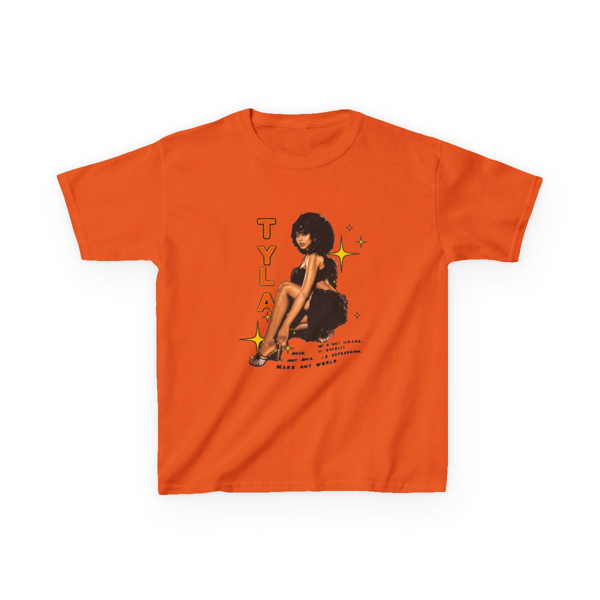 Tyla Pose Kids T-Shirt - alternate angle 5, merchandise