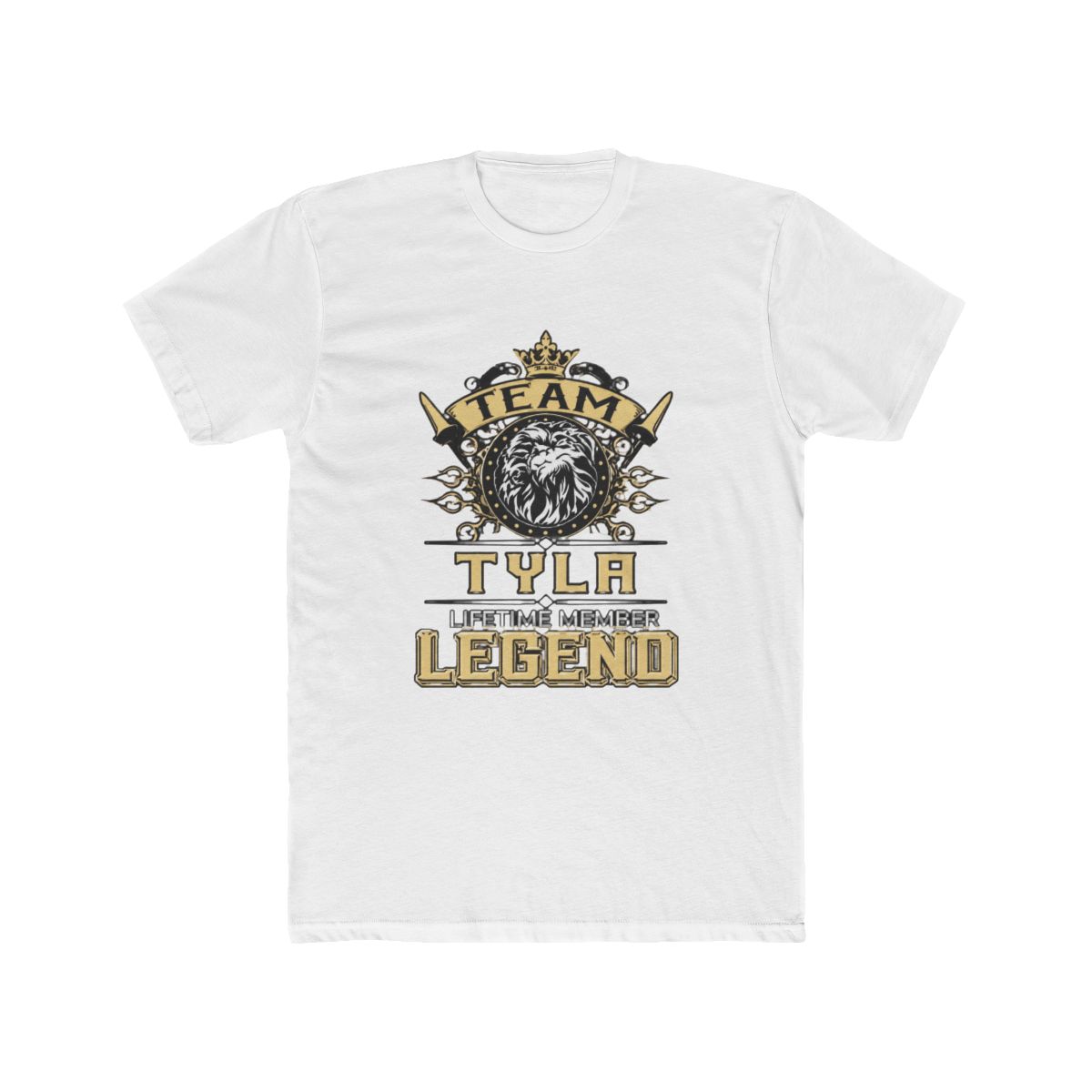 Tyla Name T Shirt - Tyla Eagle Lifetime Member Leg