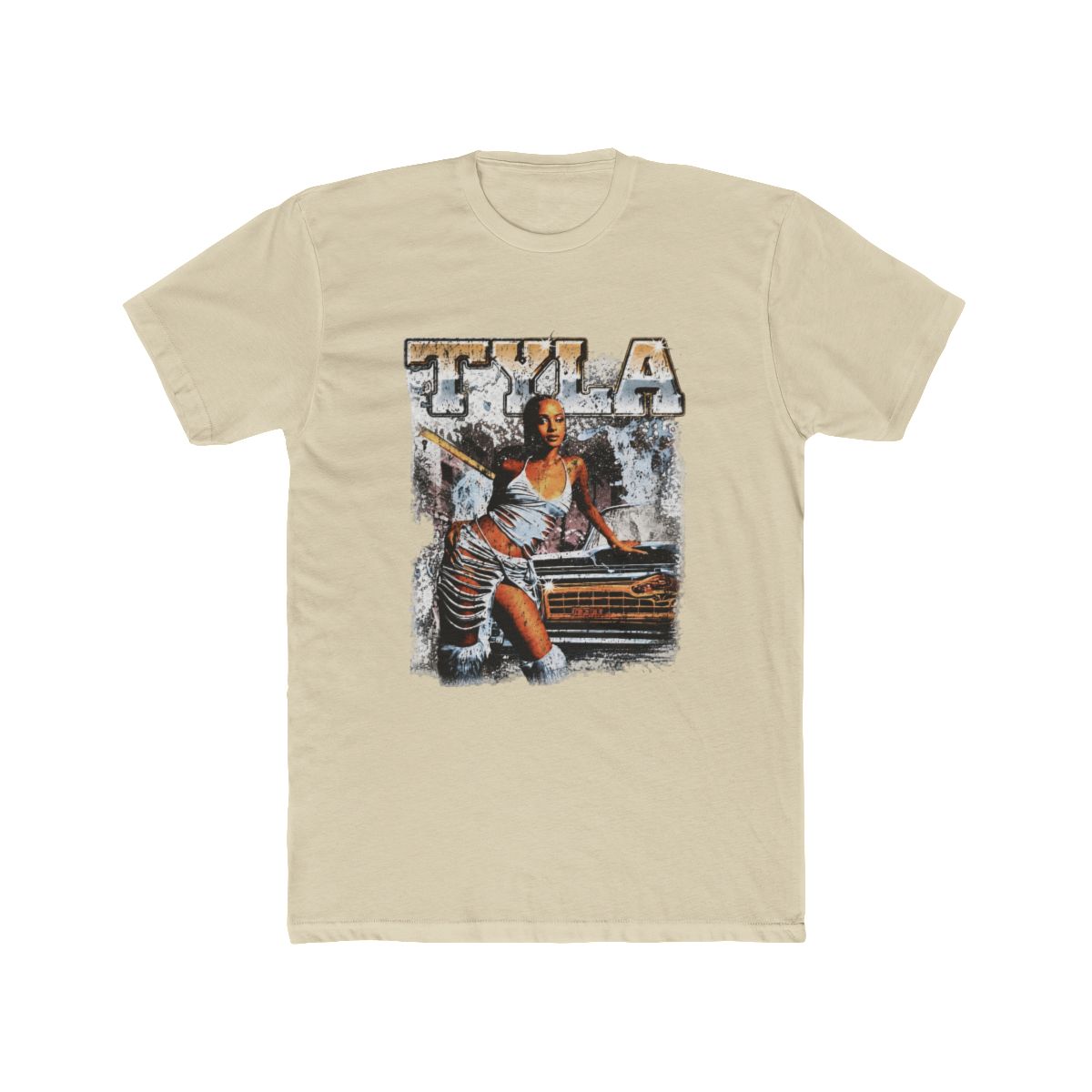 Tyla Rap Bootleg Vintage T Shirt - alternate angle 4, merchandise