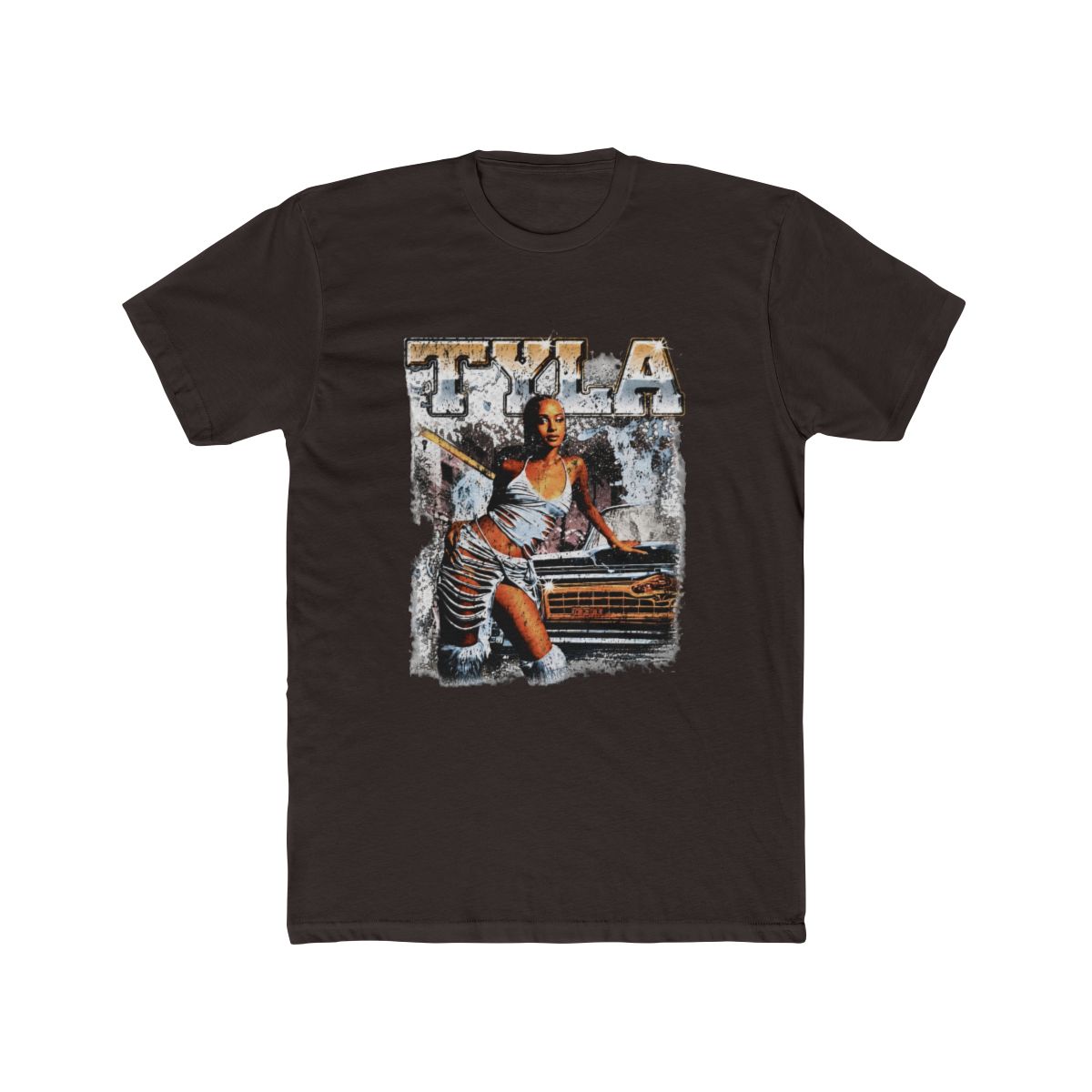 Tyla Rap Bootleg Vintage T Shirt - alternate angle 3, merchandise