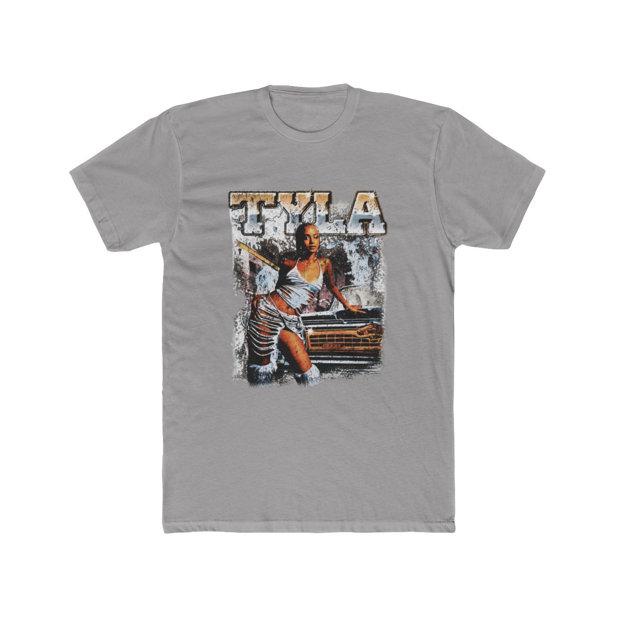 Tyla Rap Bootleg Vintage T Shirt - alternate angle 2, merchandise