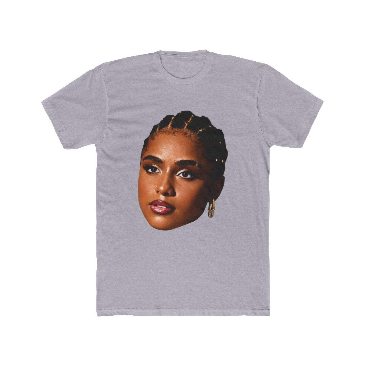 Tyla Rapper Face Vintage - (kbacha-milian) T Shirt - alternate angle 3, merchandise