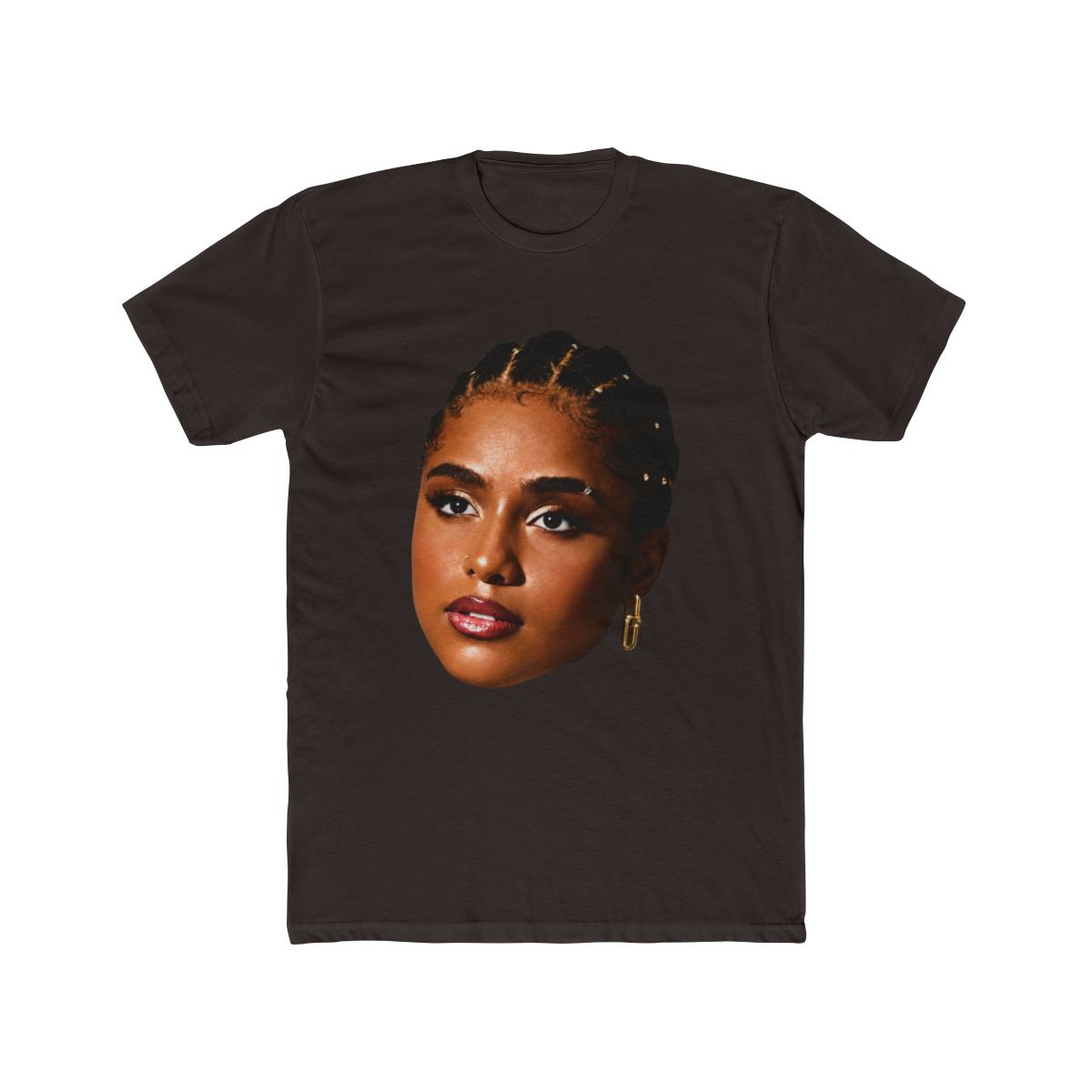 Tyla Rapper Face Vintage - (kbacha-milian) T Shirt - alternate angle 2, merchandise