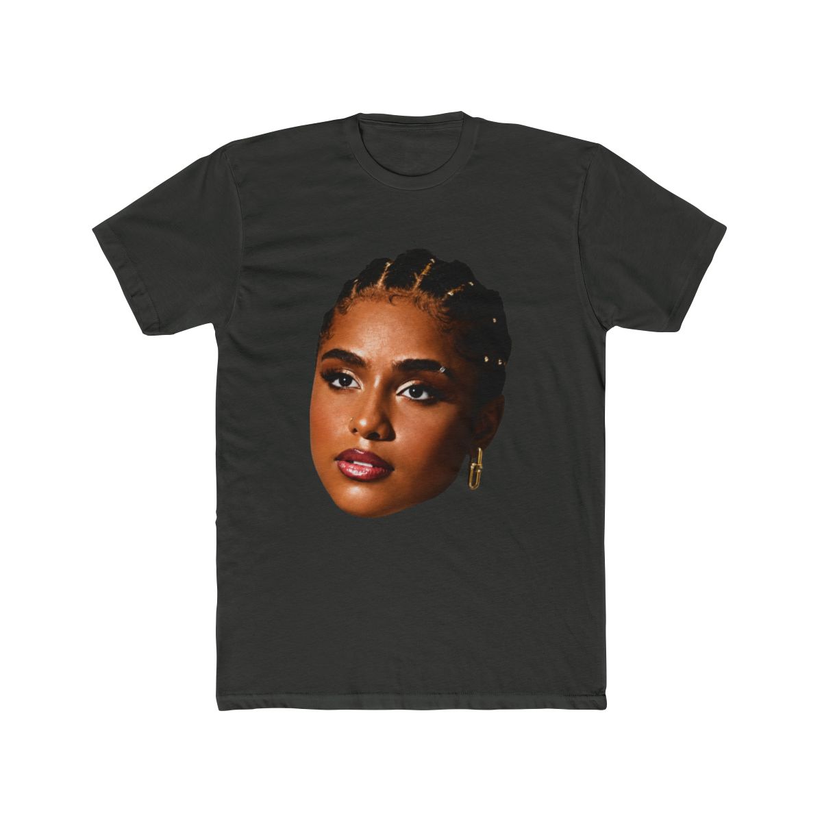 Tyla Rapper Face Vintage - (kbacha-milian) T Shirt - alternate angle 5, merchandise