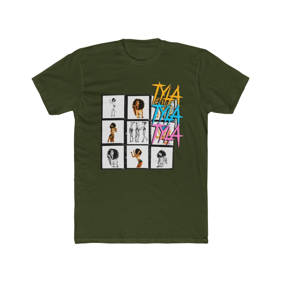 Tyla Photo Grid T Shirt - alternate angle 4, merchandise